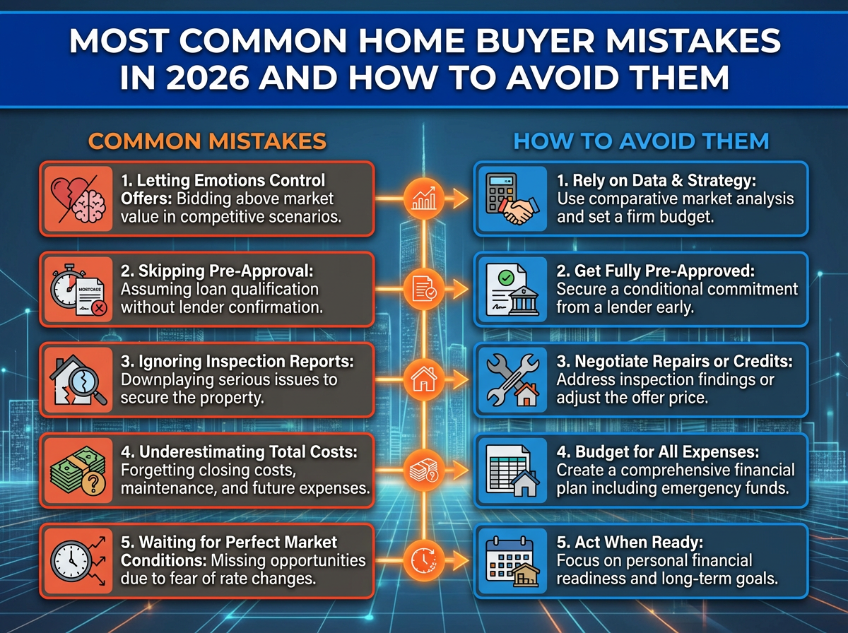 Most Common Home Buyer Mistakes in 2026 and How to Avoid Them